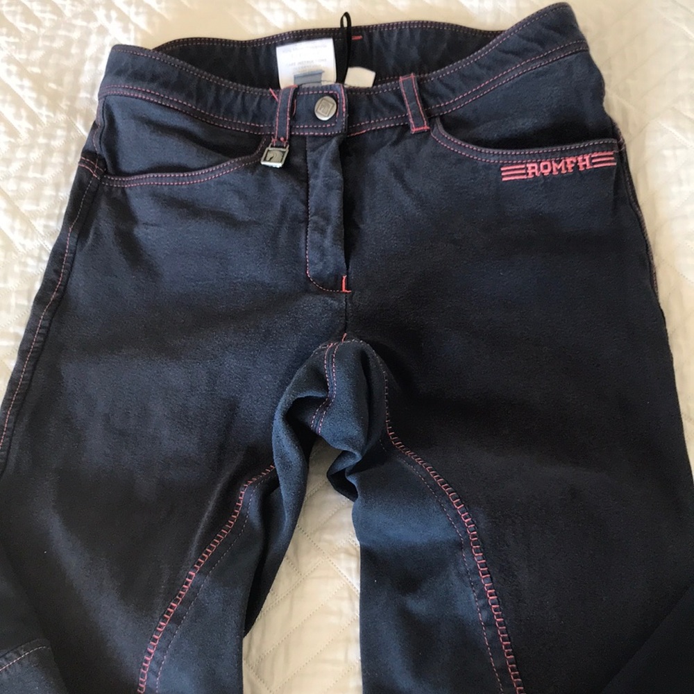 Romfh denim full seat breeches 24R